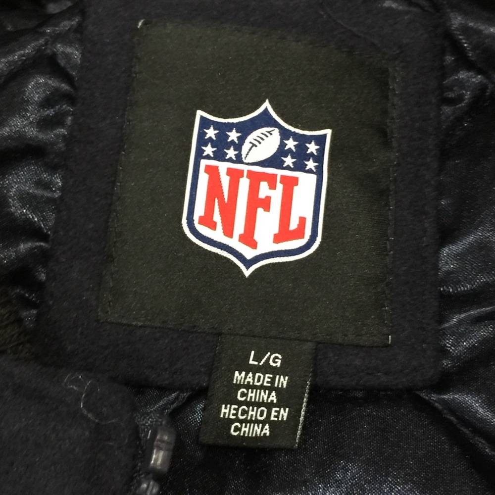 New England Patriots Champs Wool/Leather Men’s L - Picture 3 of 7